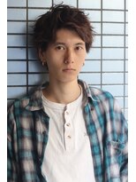 ブークル(boucle) メンズーマ　メンズベリーショートパーマ　スパイキーショート