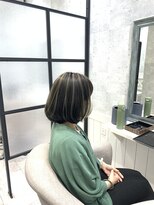 イーズ バイ インス(Yeeee.s by INCE)&nbsp;白髪ぼかし/白髪改善カラー/ショート/透明感カラー/脱白髪染め