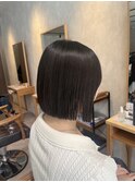切りっぱなしボブ/似合わせボブ/bel.有江