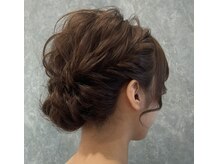 ファースト 博多店(FIRST)の雰囲気（結婚式参列のヘアセット）