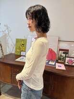 ヘアーアイストゥーレ(HAIR ICI TRE)&nbsp;ボブパーマ　レイヤーボブ　ニュアンスパーマ