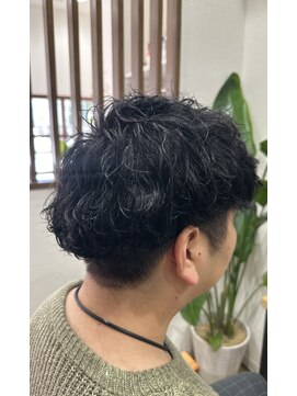メンズ　パーマスタイル【門前仲町/越中島/月島/髪質改善】