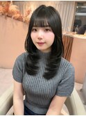 10代20代30代/韓国風くびれレイヤーカット/ヨシンモリエギョモリ