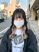 ブリックバイブレイス 千葉 千葉中央(brick by brace)&nbsp;千葉駅/オリーブグレー/小顔/ココアベージュ