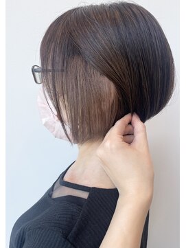 【大人可愛い】イヤリングカラー×ミルキーベージュ　ハイライト