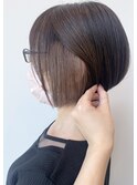 【大人可愛い】イヤリングカラー×ミルキーベージュ ハイライト