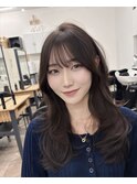 大人可愛いミディアムレイヤー/新宿