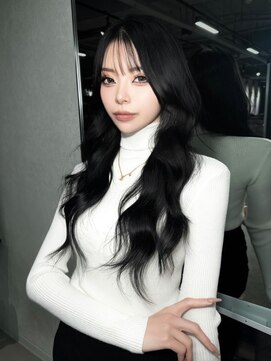 ザシェノンウメダ(THA CHAINON UMEDA) 心斎橋/着物ヘア/大人ガーリー/ダークアッシュ/似合わせカット