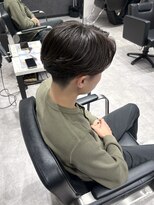 ブースト(BOOST)&nbsp;センターパート×ニュアンスパーマ