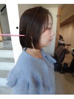 メゾンシアー(Maison Sheer)&nbsp;切りっぱなしボブ