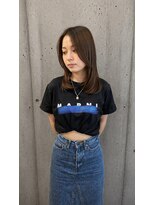 ピース バイ シータ(PEACE by CITA)&nbsp;【KENJI】結べるレイヤー韓国ミディ 20代30代