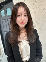 エトワ 中央店(etoi)&nbsp;大分ハッシュカット胸上鎖骨下ミディアムレイヤースタイルかるめ