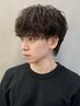 【ヨシ指名】メンズカット＋ニュアンス・フェザー・シャドウパーマ￥13500