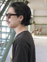 ディッセンバー 伊勢崎(December) メンズ/ブルーブラック/フェザーパーマ/ニュアンスパーマ/