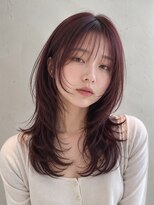シエル 大名店(CIEL)&nbsp;レッドパープル×たっぷりレイヤーミディアム
