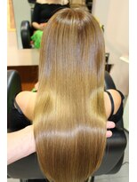 エデン トリートメントサロン 難波店(EDEN)&nbsp;髪質改善☆美髪シャンパンゴールド/ハイトーン20代30代