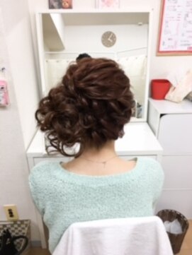 ヘアセット専門店 ナゴミ 渋谷店(nagomi) ルーズサイドアップ