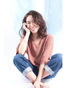 オーバーキャプテンネイキッド(OVER CAPTAIN NAKED) [OVERcaptainnaked] spring☆前髪伸ばしかけＡラインカール