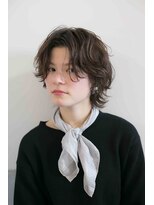 プレディカ(pledica) chiemi427 センターパート・マッシュウルフ・大人かわいい