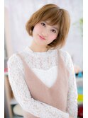 ニュアンスカールの◎マシュマロボブa(miq阿佐ヶ谷)