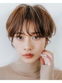 大人気ショート!色気のある骨格補正の小顔ショート【表参道】