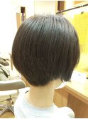 【AMAZING HAIR中沢店/村山】 ひし形シルエット|丸みショート
