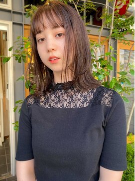 ラパンセヴェール(LA PENSEE VERT) 【LAPENSEE MITSUI】切りっぱなし×レイヤースタイル