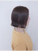 スライド切りっぱなし♪大人可愛い20代30代40代前下がりボブ