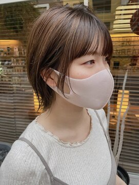 バルス(BLS) 柔らかベージュ くびれボブ【藤枝/髪質改善/デザインカラー】