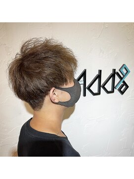 アドナインス(Add9) メンズパーマ　緩めスパイラル