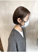 シンプルにかわいい耳掛けボブ[TiTi_栗林れい]
