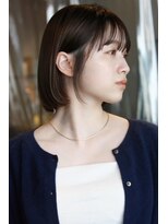 ラフ フロム ガーデン(Laf from GARDEN)&nbsp;【Laf 田中双葉】艶髪ショコラベージュボブ