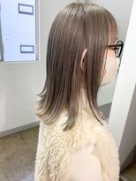 リルア 博多(LIRUA)&nbsp;ミルクティーベージュ ブリーチ1~2回