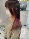 インナーカラー ・ピンク