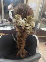 モードケイズ 阿倍野店(MODE K’s) 編み下ろしヘア