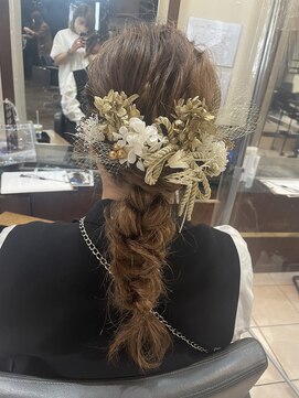 モードケイズ 阿倍野店(MODE K’s) 編み下ろしヘア