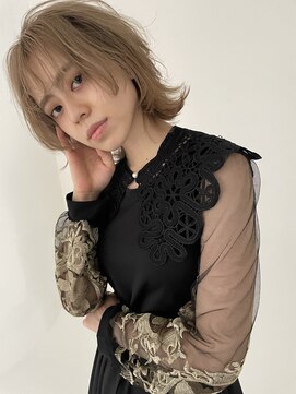 ハウス(HAUS.) ショートウルフ×ハイトーン