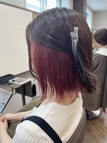 アプシー 三田駅前店(Apsee)&nbsp;インナーカラー/ベリーピンク