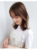 ガーデン オオタカノモリ(garden otakanomori)&nbsp;シースルーバングにあざとかわいいゆるふわくびれミディ