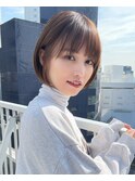［岩井style］20代30代40代丸みショートボブ