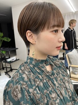 サンド 池袋(sand) イメチェン/ショート/グレージュ/アッシュ／髪質改善