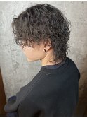 波巻きパーマ_ウルフカット_ウルフパーマ