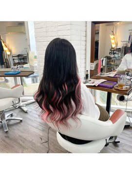 クラン ヘアーアンドスタジオ(CLAN hair & studio) #沖縄美容室#沖縄ハイトーン#沖縄エクステ#プルエクステ