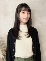 プライベートサロン キッテ(private salon kitte.)&nbsp;ダークトーンなレイヤーロング