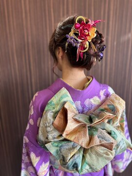 エフプロモーションアルティア(ALTiA) はたちの集いヘアセット