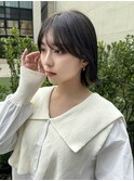 外ハネショートボブ