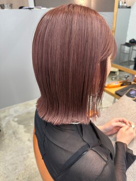 フィルム(FiLMs) 切りっぱなしボブ/レッドブラウン