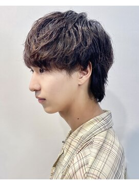 ネクストメンズ 表参道(NEXT men's) カルマパーマ/ベリーショート/ダークアッシュ/ニュアンスパーマ