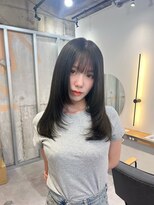 イオエ 梅田(ioe) ダブルカラー/大人ボブ/黒髪スタイル/髪質改善/縮毛矯正