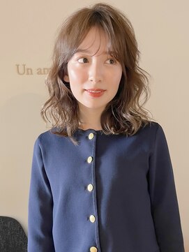 アンアミ キチジョウジ(Un ami Kichijoji) 【unami】ゆるっとふわっとパーマ 澤田杏奈